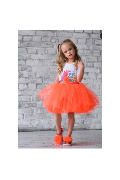 Perinin dolabı Girl's Suit with Tutu Skirt
