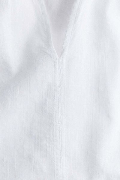 H&M Band-collar blouse