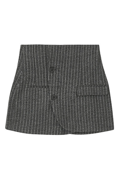 Reborn society High Waist Double Layer Skirt