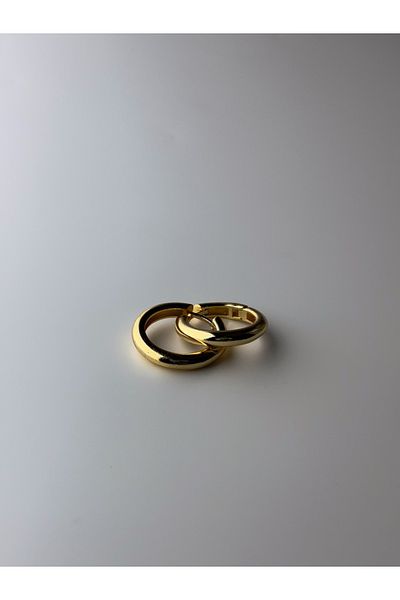LUNARJA Steel Thick Hoop Earrings