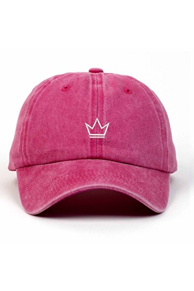 Braver Collection Taç Nakışlı Yıkamalı Şapka
