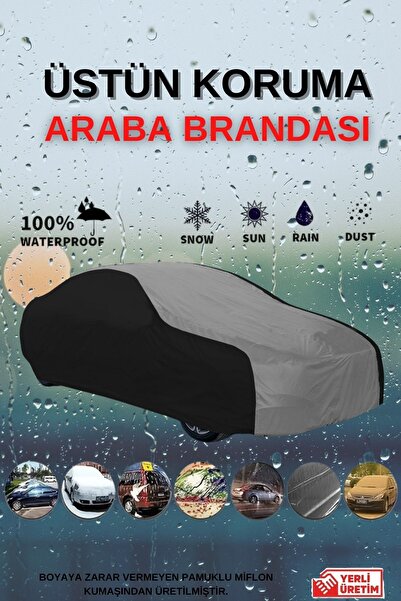 AutoEN Gri-Siyah   Opel Astra J Kasa Sedan Branda Su Geçirmez