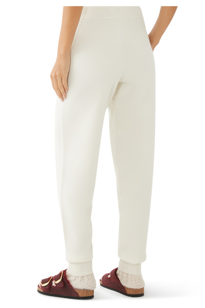 LouLou Studio Lüks Kaşmir Pantolon - İvory