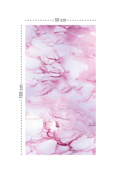 RENKLİ HOBBY Waterproof Decorative Modern Patterned Foils, Self-Adhesive Covering Foil - 50 X 100cm
