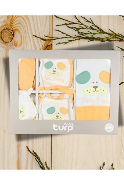 YusGos Organic 10 Piece Dog Embroidered Luxury Newborn Hospital Discharge Set