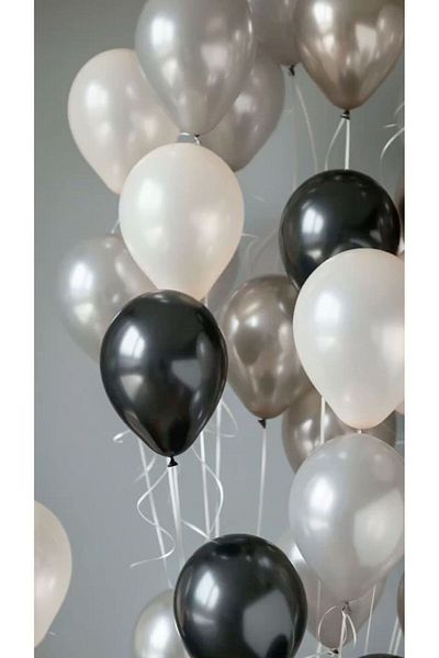 GÜNGÖR HEDİYELİK Party Balloon 11Inch Balloon / Birthday / Decoration / 10 Pieces