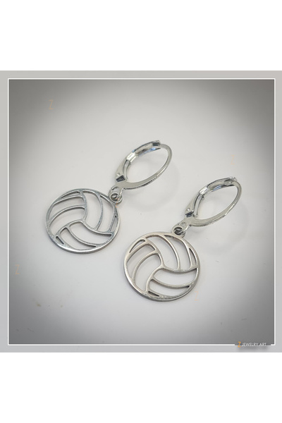 Z Jewelry Design Cende - Sallantılı Şık Voleybolcu Küpe