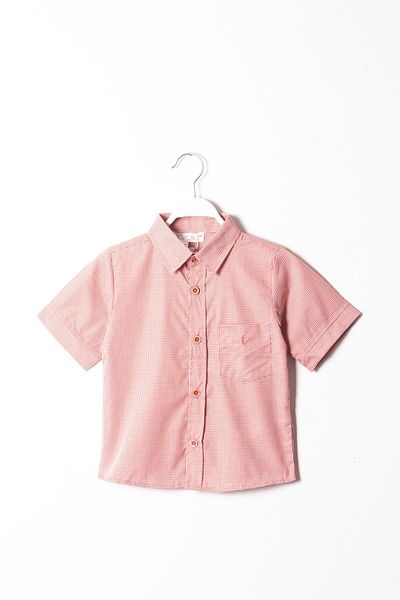 Pink Hippo Kids Cămașă de vară cu mânecă scurtă pentru băiat