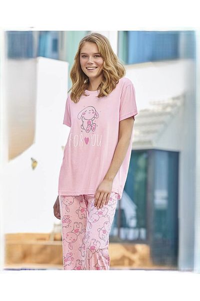 Aydoğan Aydogan 240143    Short Sleeve Pajama Set