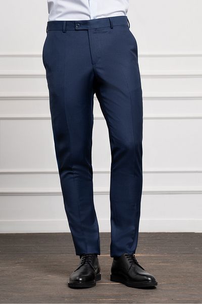Morven Men's Parliament Basic Slim Fit Classic Trousers