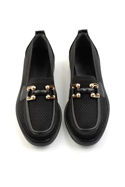Bambi Μαύρα Γυναικεία Παπούτσια Loafer K01474222282