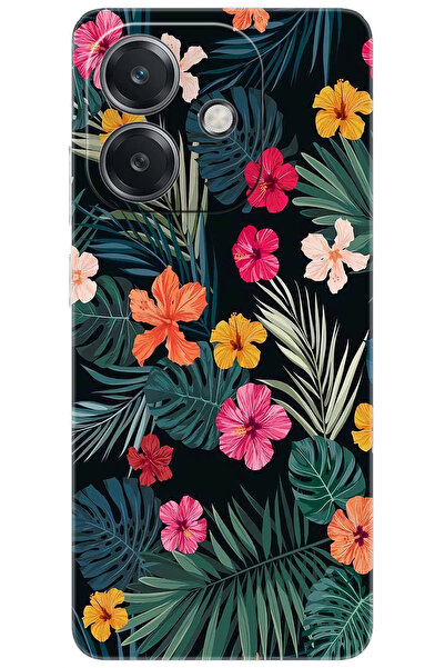 OPPO A3 (CPH2669) Uyumlu Kılıf Desen Baskılı Silikon Çiçekler STK:632 CP-oIJYs7y
