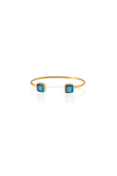 Design by Kadir Kadir Jewellery 22 Ayar Altın Kaplama El İşçiliği Zirkon Taşl...