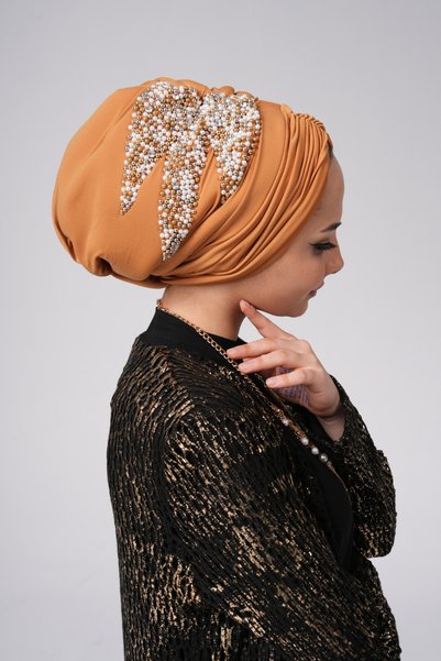 Ambargo Hijab Bonnet |   Pearl Tulip Stone |   Full Filler |   4 Season Use