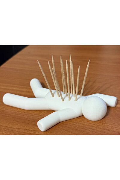 Filkorium3D Suport pentru scobitoare Dead man - Distracție - Suport decorativ pentru scobitoare