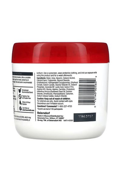 Eucerin Eucerin Roughness Relief Fragrance-Free Cream - 454g