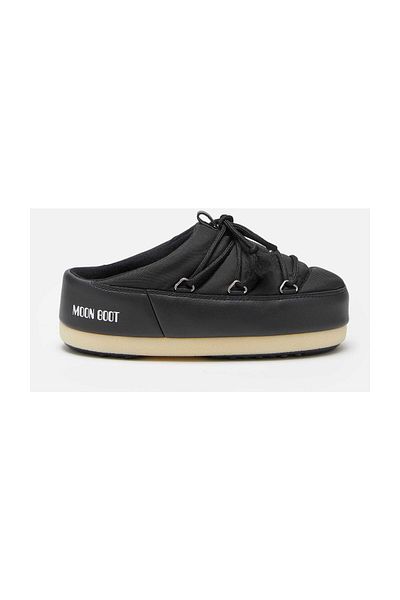 MOON BOOT Black Ankle Boots for Kids