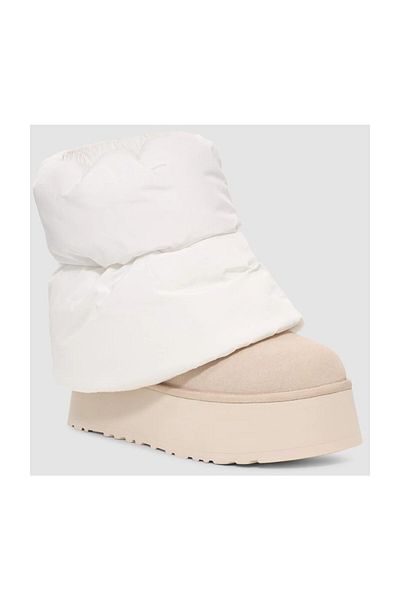 UGG W CLASSIC MINI DIPPER PUFF - Boots