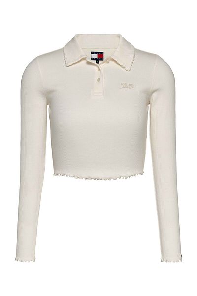 Tommy Hilfiger Polokošile Tjw Crp - Detail žebrovaného hřebene Ls