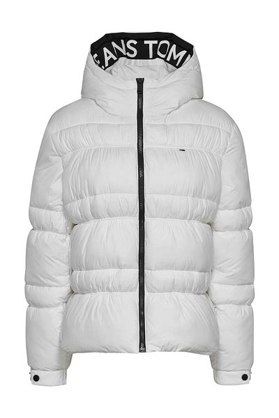 Tommy Hilfiger Pásková bunda Tjw Quilt Rouch