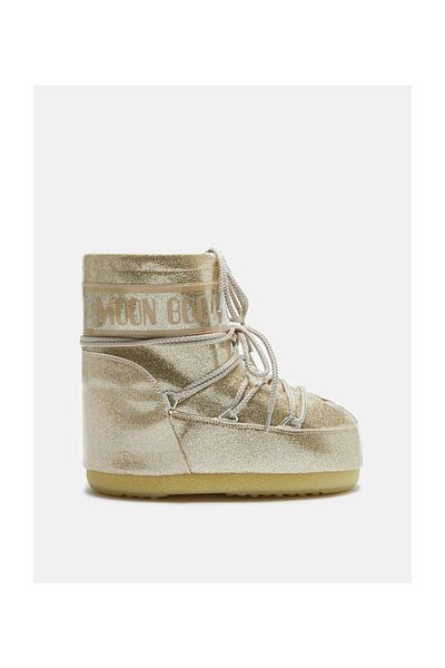 MOON BOOT 14094400 -004 Εικονίδιο Low Glitter Gold