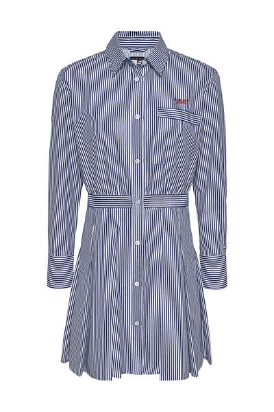 Tommy Hilfiger TJW PINSTRIPE POPLIN SHIRT DRESS