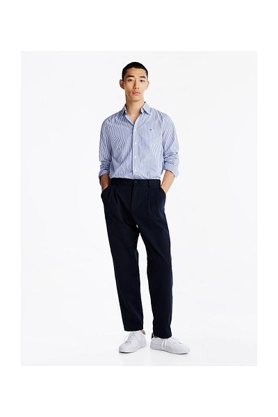 Tommy Hilfiger FLEX POPLIN CLASSIC STP RF SHIRT