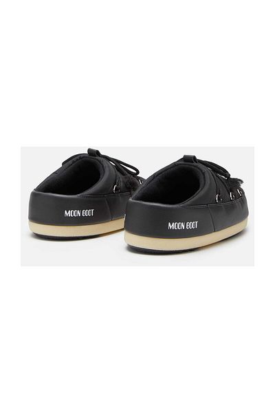 MOON BOOT Black Ankle Boots for Kids