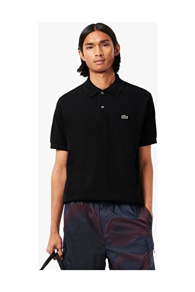 Lacoste Black-031 Polo Neck Tričko pro muže