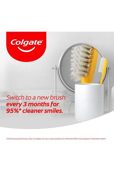 Colgate Colgate Extra Clean Medium Toothbrush 3 Get 1 Free 7229