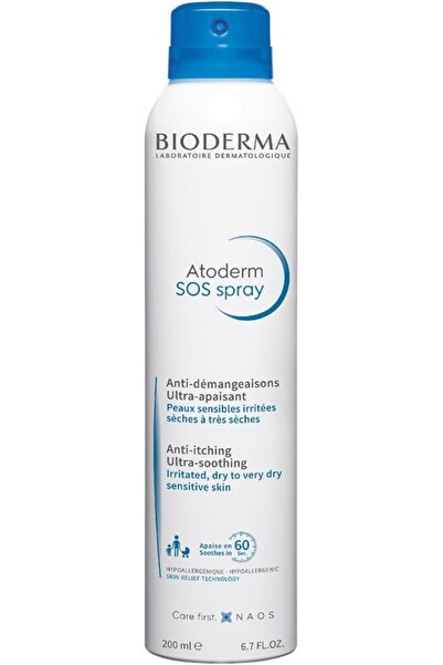 Bioderma بخاخ Atoderm SOS للجنسين، 6.67 أونصة، بخاخ للجسم