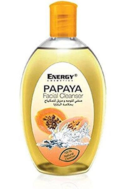 Energy Cosmetics انيرجي منقي للوجه ومزيل للمكياج بخلاصة البابايا 235 مل