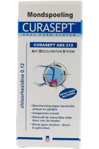 CURASEPT إعلانات 212 غسول الفم 200 مل
