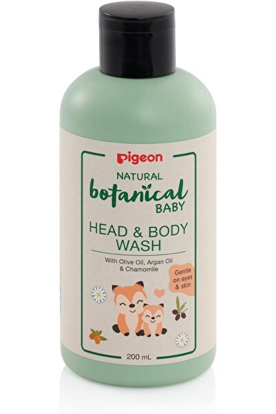 Pigeon غسول طبيعي للرأس والجسم للأطفال 200 مل، 78409
