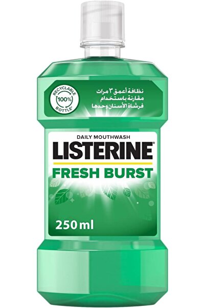Listerine Fresh Burst Mouth Wash 250ml (1177144) --- ليسترين غسول للفم بورست ...