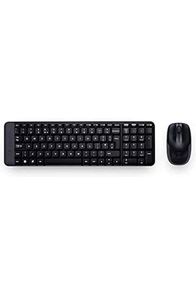 logitech Wireless Mk220 Keyboard And Mouse Combo, Black