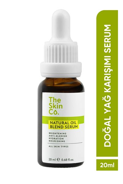 Görkito The Skin Co. 20 Ml - 99.9% Natural Oil Mix, Intense Moisturizing and Brightening Face Serum