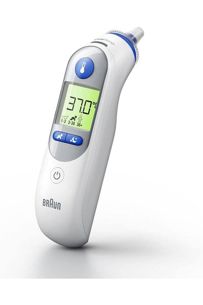 Braun IRT 6525 Healthcare ThermoScan 7 مقياس حرارة الأذن بدقة Age Precision (دقيق ومريح ومناسب للاستخدام)