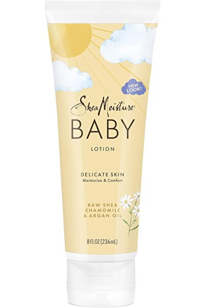 Shea Moisture لوشن الأطفال بزبدة الشيا الخام والبابونج وزيت الأرجان، 237 مل