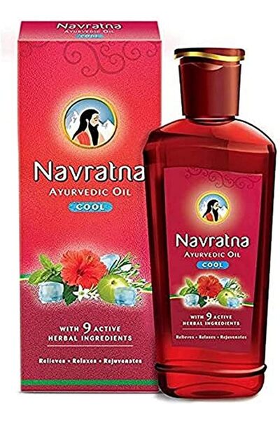 Navratna زيت هيماني مع 9 أعشاب أيورفيدية طبيعية - 200 مل