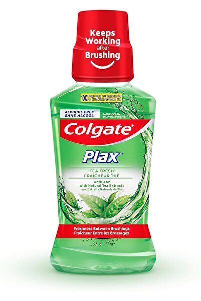 Colgate M.w 250 ml Plax-fresh Tea (4709) --- كولجيت غسول فم بلاكس الشاي الطاز...