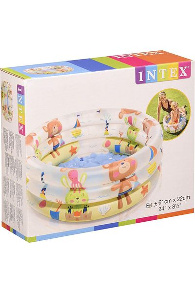 Intex Dinosaur 3 Ring Baby Pool (24 in x 8.5 in)