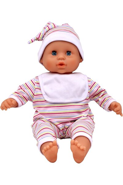 Dollsworld من بيتركين | دمية بيبي بابل | دمية ناعمة فاخرة مقاس 38 سم (15 بوصة) مع 16 صوتًا حقيقيًا للأطفال!