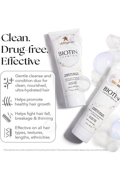 HAIRtamin biotin shampoo