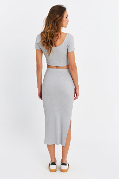Cool & Sexy Gray Crop Effect Suit Or2060 for Kobi