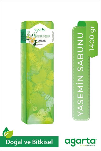 Agarta 1400 gr Natural Handmade Jasmine Soap