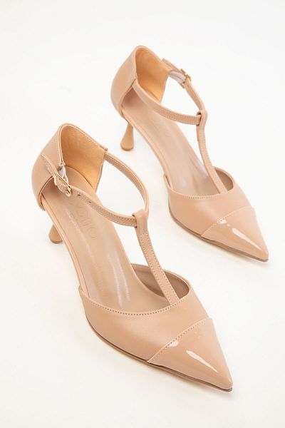SOHO Nude Women's Classic Heeled Shoes 20384
