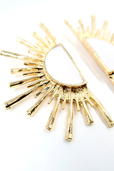 Trend Alaçatı Stili Γυναικείο μοντέλο Sun με χρυσό σμάλτο, ALC-X13802