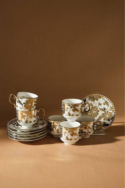 Karaca Milla 6-Person Coffee Cup 80 ml