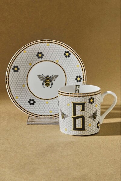 Karaca 80 ml Coffee Cup - Letter g